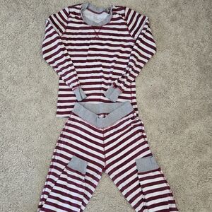PACT Christmas pj set size xs